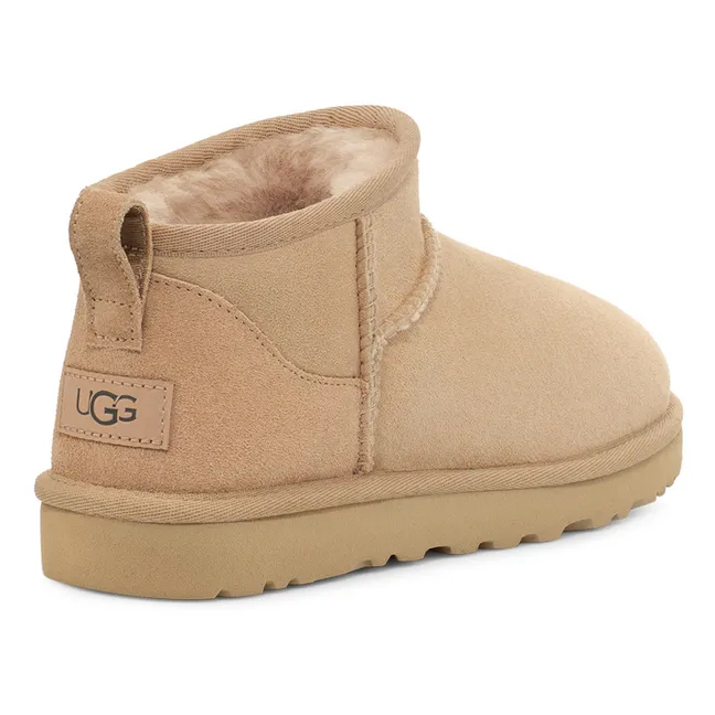 Boots Classic Ultra Mini Fourrées | Sable