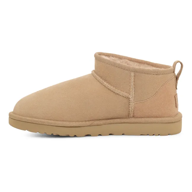 Boots Classic Ultra Mini Fourrées | Sable