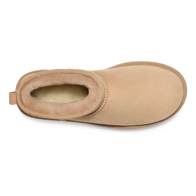 Boots Classic Ultra Mini Fourrées | Sable