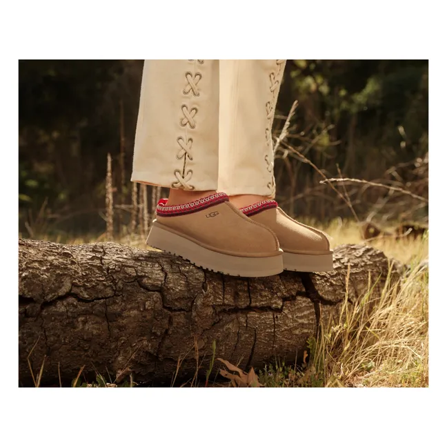 Zapatillas rellenas de Tazz | Camel