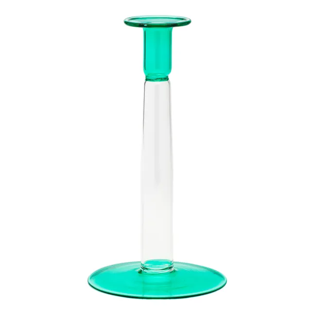 Candelabro in vetro Seafoam | Verde