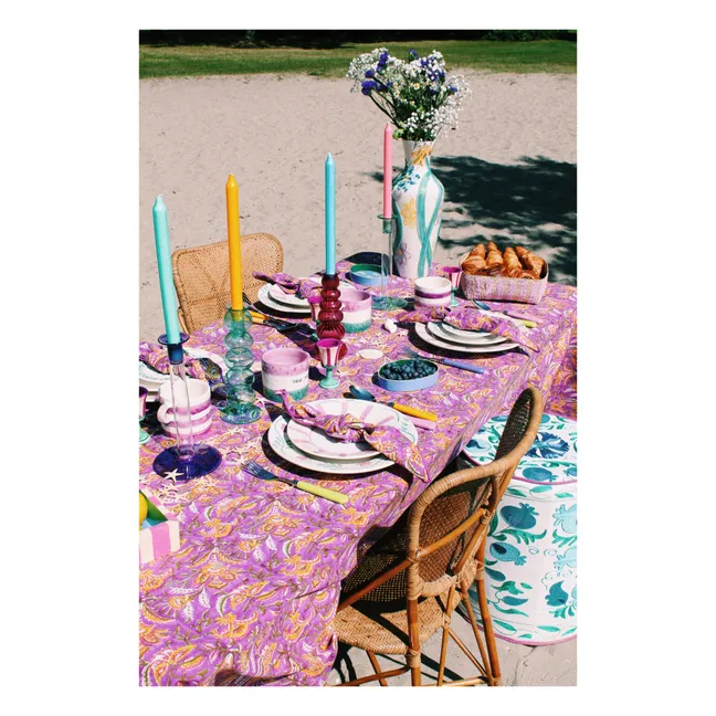 Candelabro in vetro Seafoam | Verde