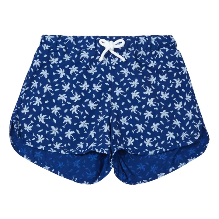 Short de bain Imprimé Bahia | Bleu marine- Image produit n°0