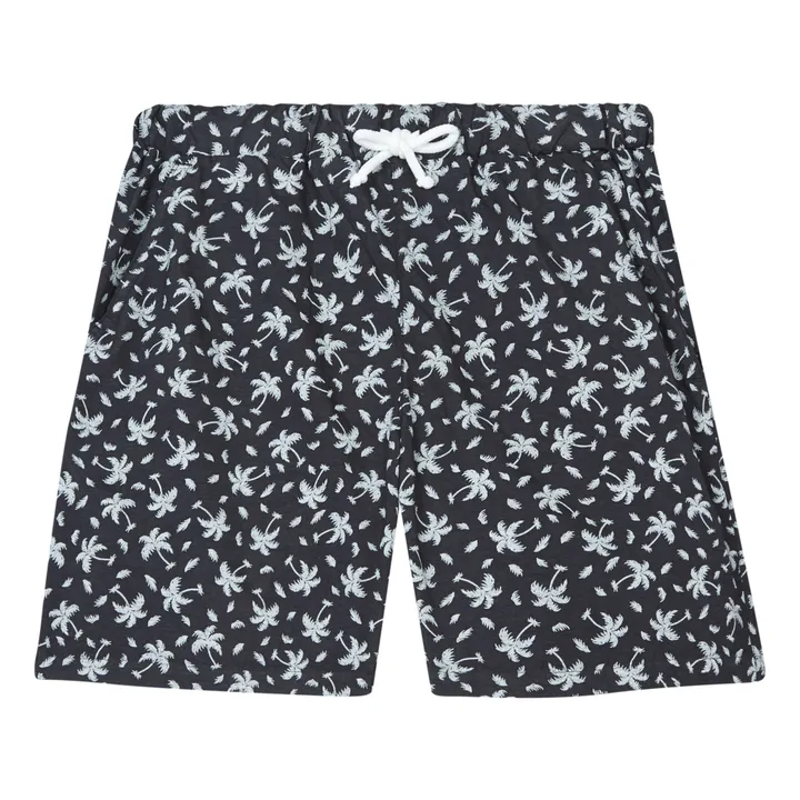 Short de Bain Imprimé Booby | Noir- Image produit n°0