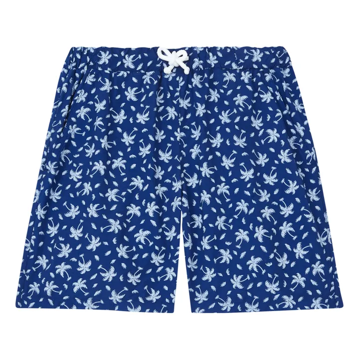 Short de Bain Imprimé Booby | Bleu marine- Image produit n°0
