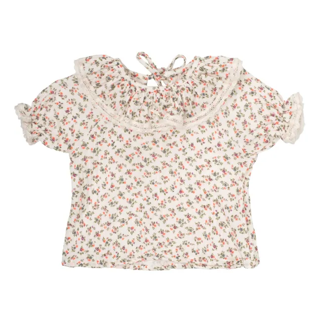 Blusa de flores | Crudo