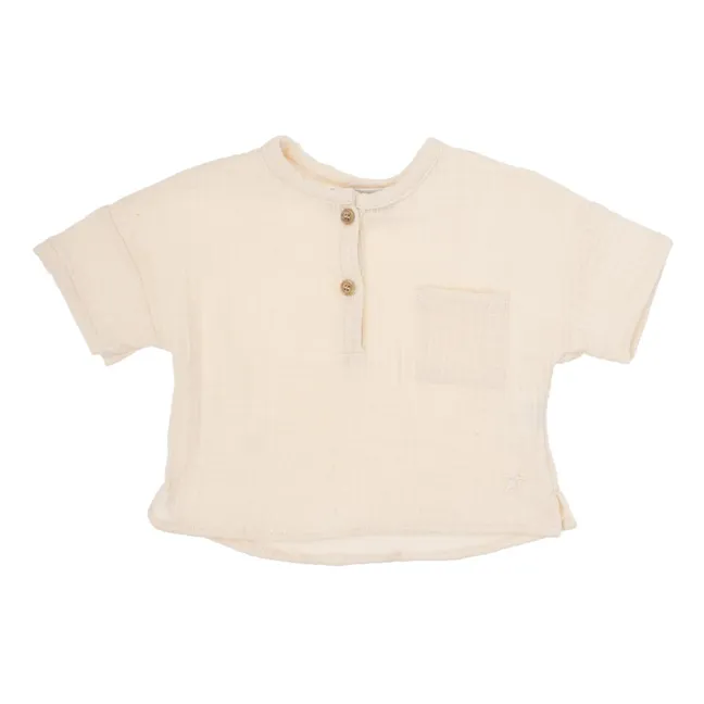 Chemise Gaze de Coton Baby Lisa | Ecru