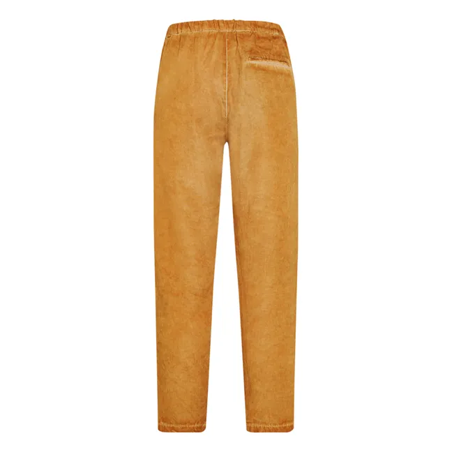 Elasticated Pants | Rust