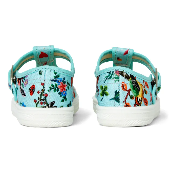 Nathalie Lete Buckle Sneakers | Blue- Product image n°5