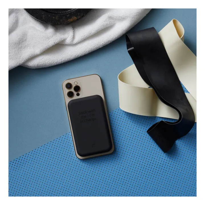 Chargeur portable de téléphone toCHARGE QI | Noir- Image produit n°1