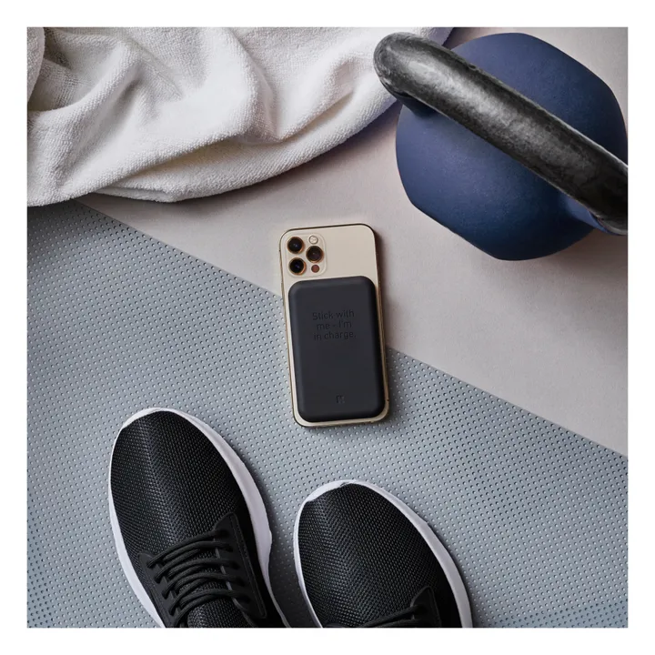 Chargeur portable de téléphone toCHARGE QI | Noir- Image produit n°2