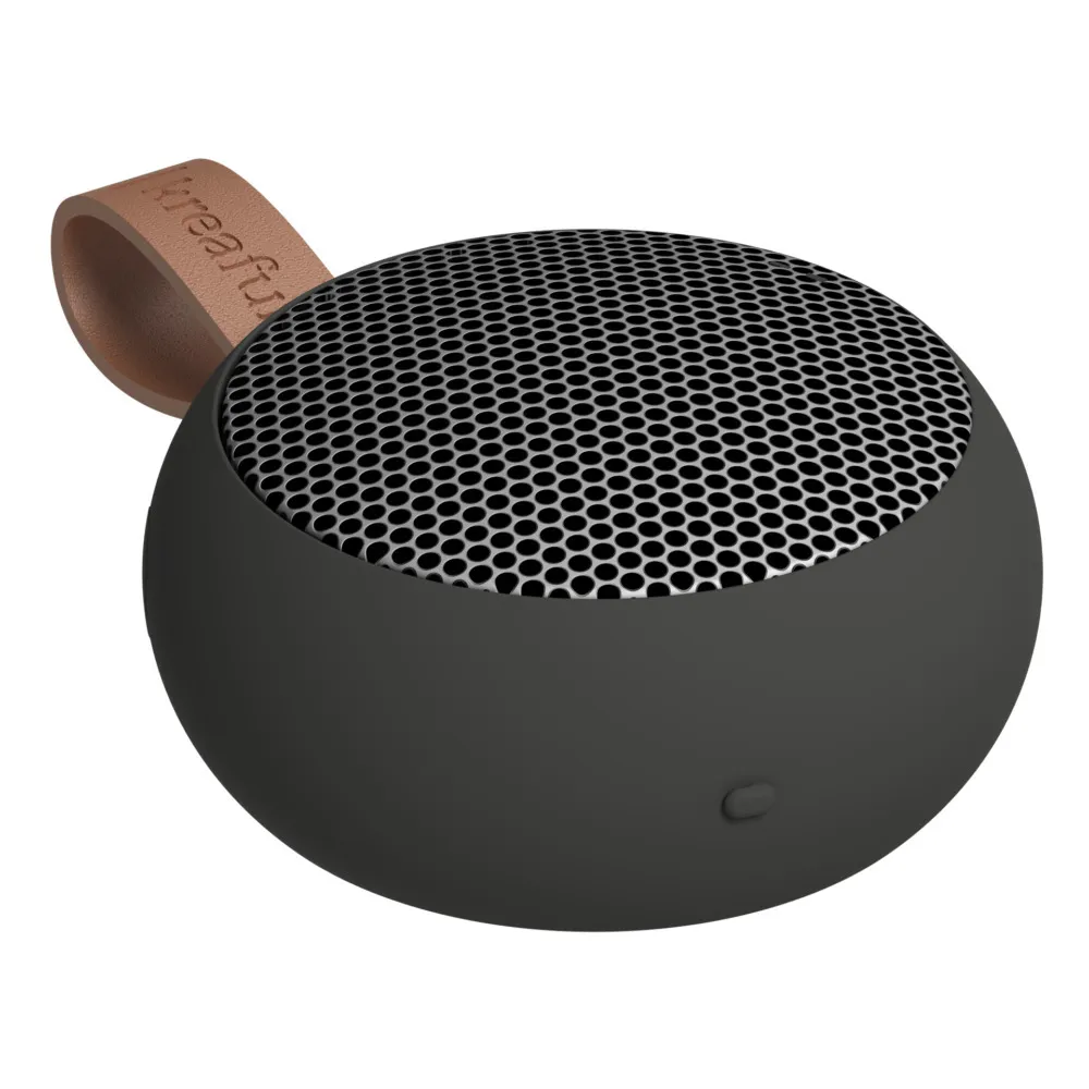 Kreafunk Black Ago Ii Pocket Bluetooth Speaker