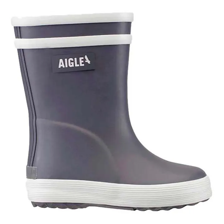 Aigle Baby Flac Rain Boots Grey Smallable