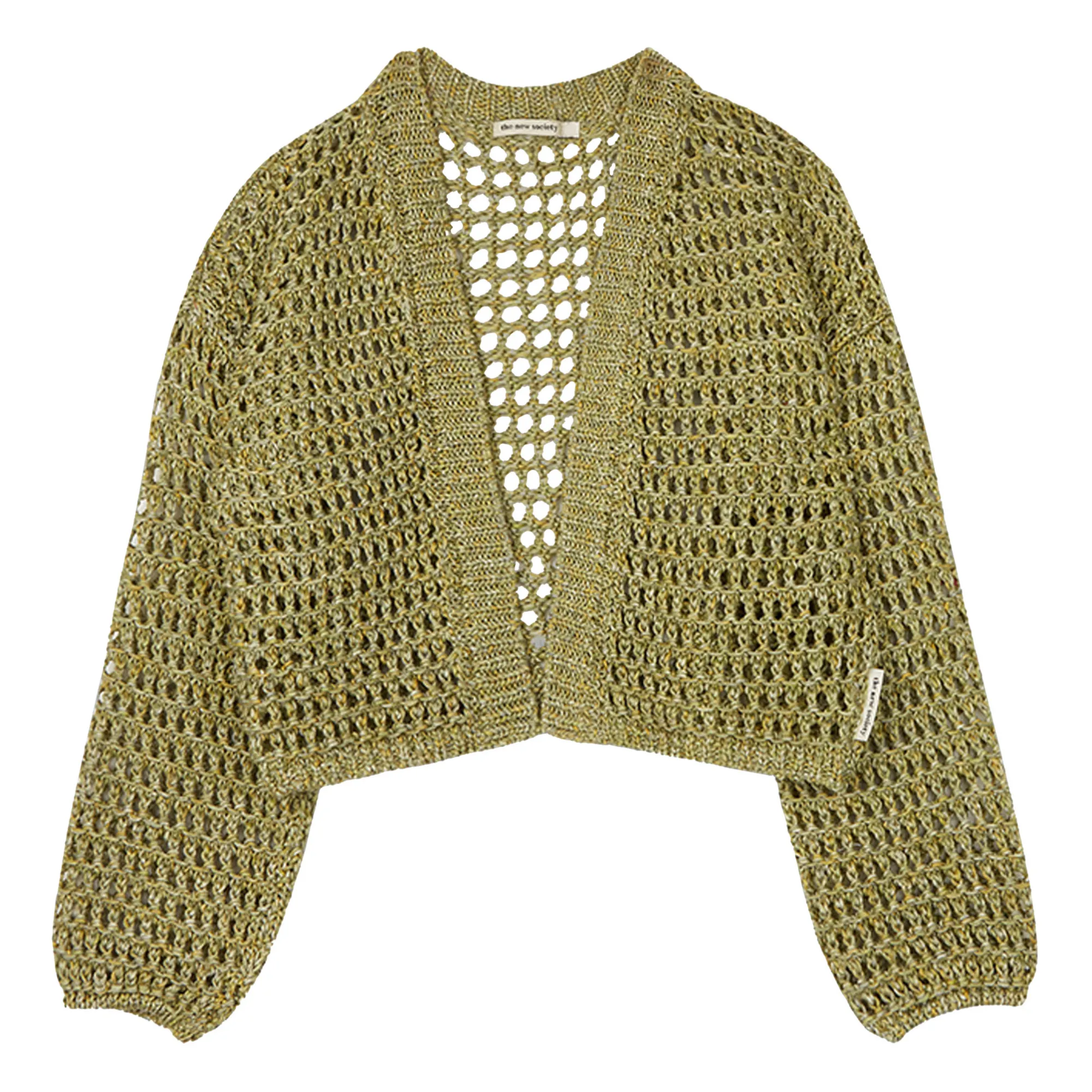 The New Society Khaki Turi Cardigan
