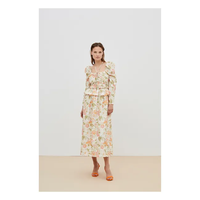 Blouse Polyester Recyclé Rafaella | Ecru