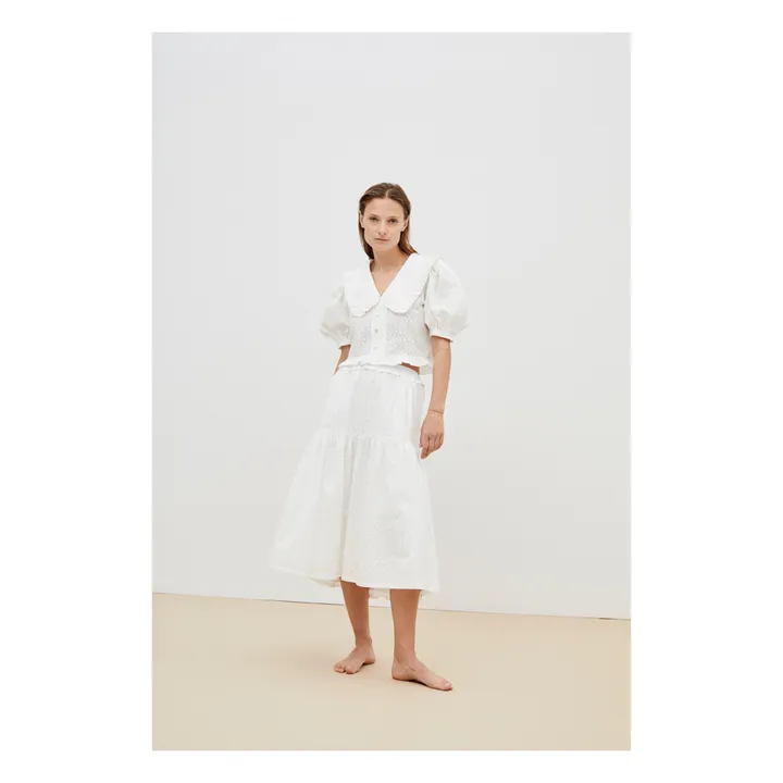 Bluse Antonella | Weiß- Produktbild Nr. 1