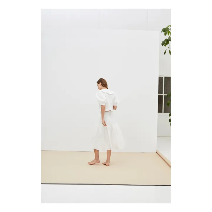Blouse Antonella | Blanc- Image produit n°2