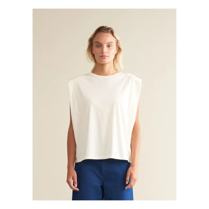 T-shirt Vice in cotone organico - Collezione Donna | Giallo chiaro- Immagine del prodotto n°1