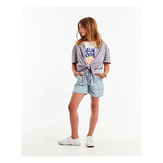 Chemise Carreaux Amelia | Rouge