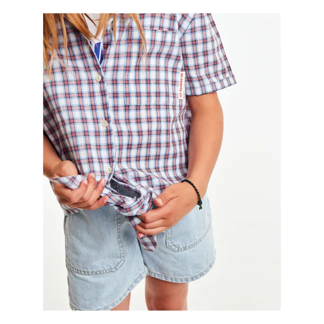 Camisa de cuadros Amelia | Rojo