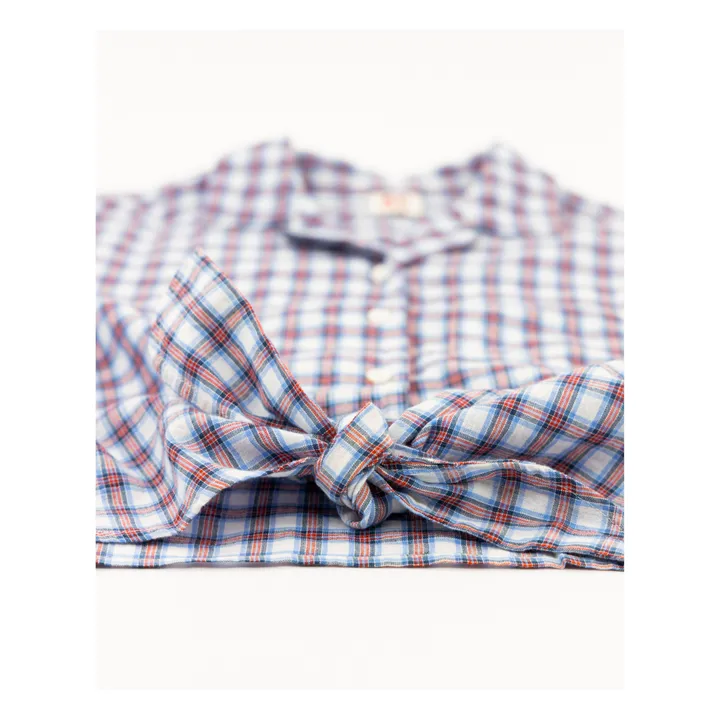 Chemise Carreaux Amelia | Rouge- Image produit n°3