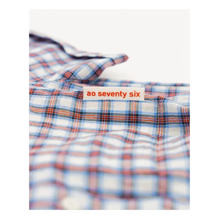 Chemise Carreaux Amelia | Rouge- Image produit n°4
