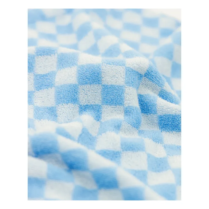 Dori Checked Dress | Light blue- Product image n°4