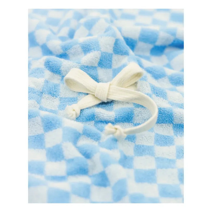 Robe Carreaux Dori | Bleu ciel- Image produit n°5