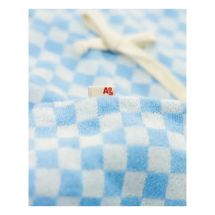 Robe Carreaux Dori | Bleu ciel- Image produit n°6