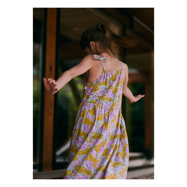 Vestido de flores Sansi | Amarillo- Imagen del producto n°1