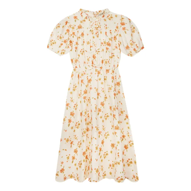 Robe Fiorella | Ecru