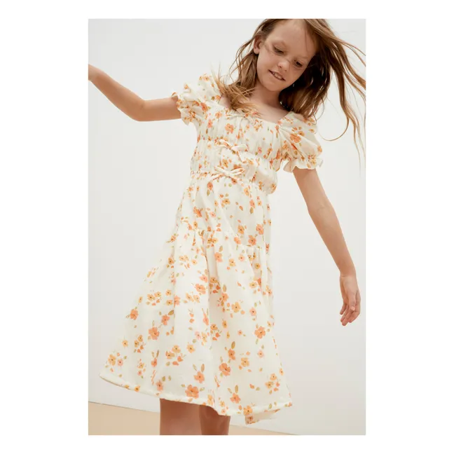 Robe Fiorella | Ecru