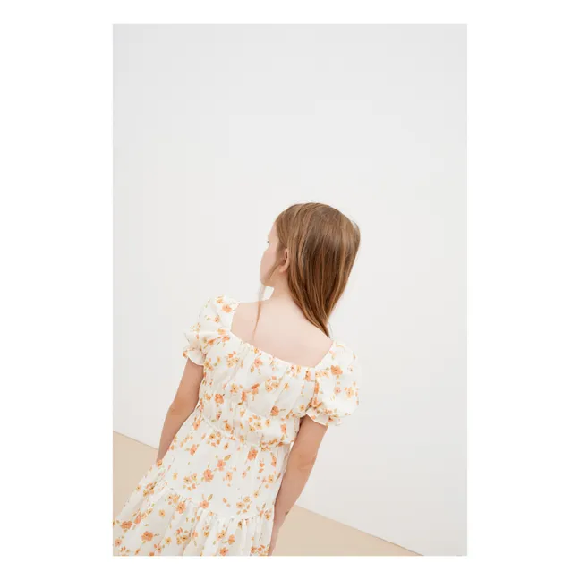 Robe Fiorella | Ecru