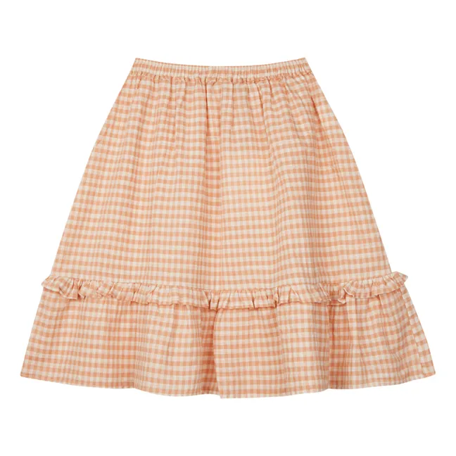 Petra Organic Cotton Skirt | Pale pink