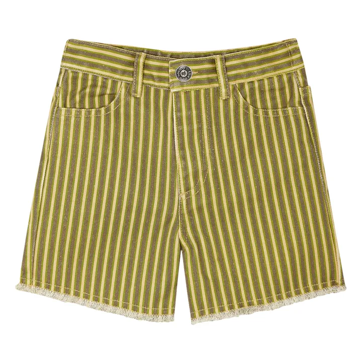 Pantalones cortos Better Cotton Initiative Luigi | Verde Kaki- Imagen del producto n°0