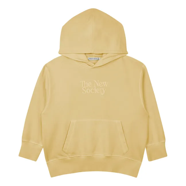 Hoodie Better Cotton Initiative  Leonardo | Jaune pâle