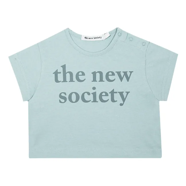 T-shirt Better Cotton Initiative Logo Baby | Bleu ciel
