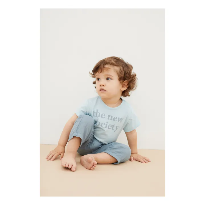 T-shirt Better Cotton Initiative Logo Baby | Bleu ciel- Image produit n°1