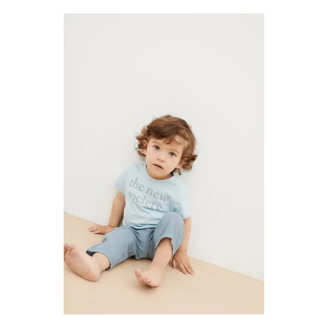 T-shirt Better Cotton Initiative Logo Baby | Bleu ciel