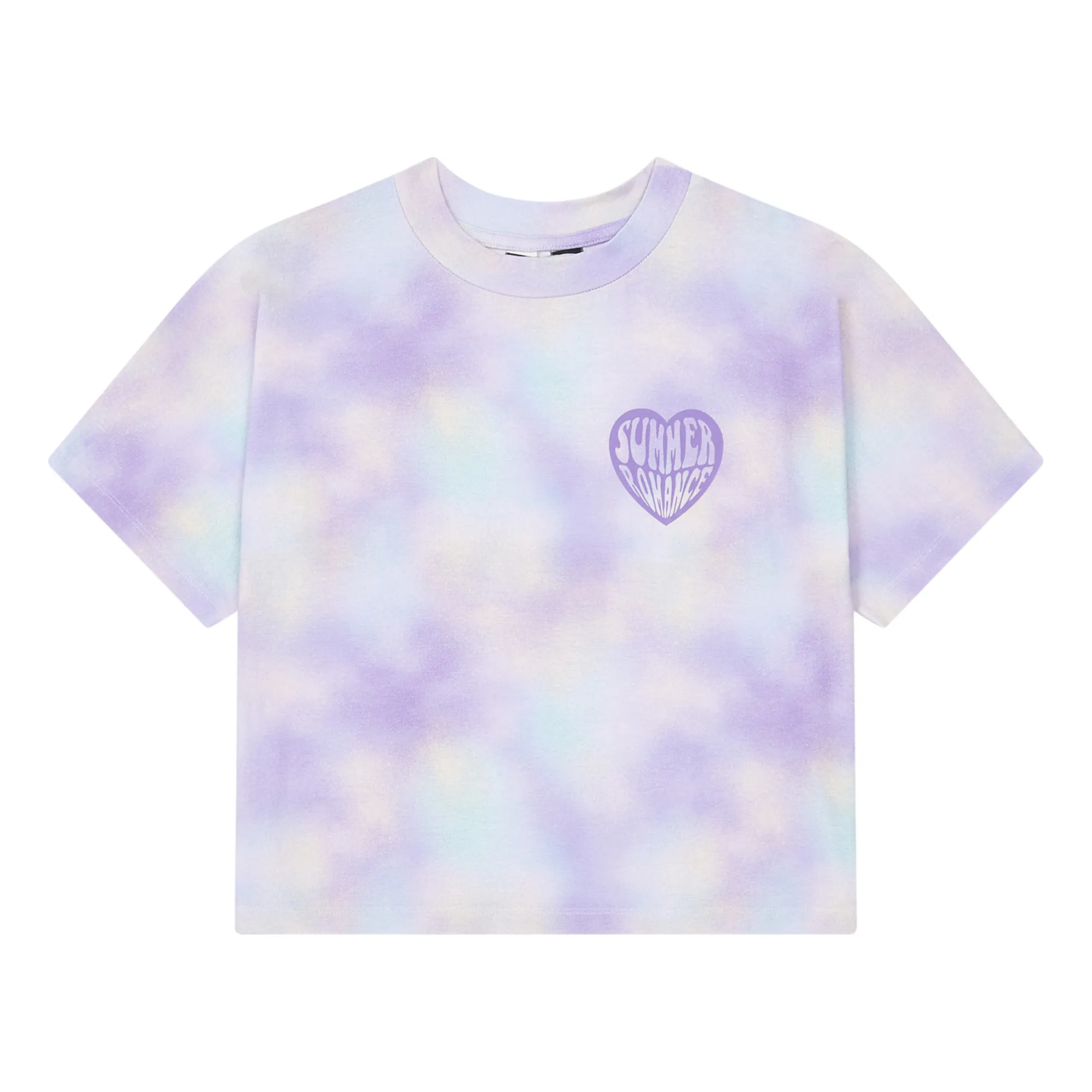 Hundred Pieces Mauve Organic Cotton Tie-Dye T-Shirt