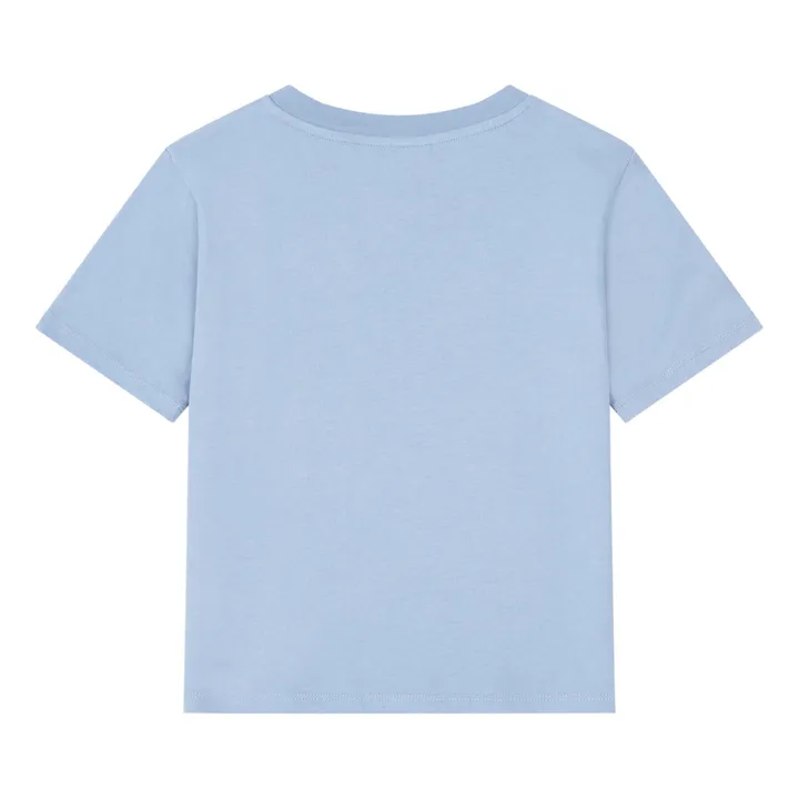 Camiseta de algodón orgánico Junk Food | Azul Claro- Imagen del producto n°2