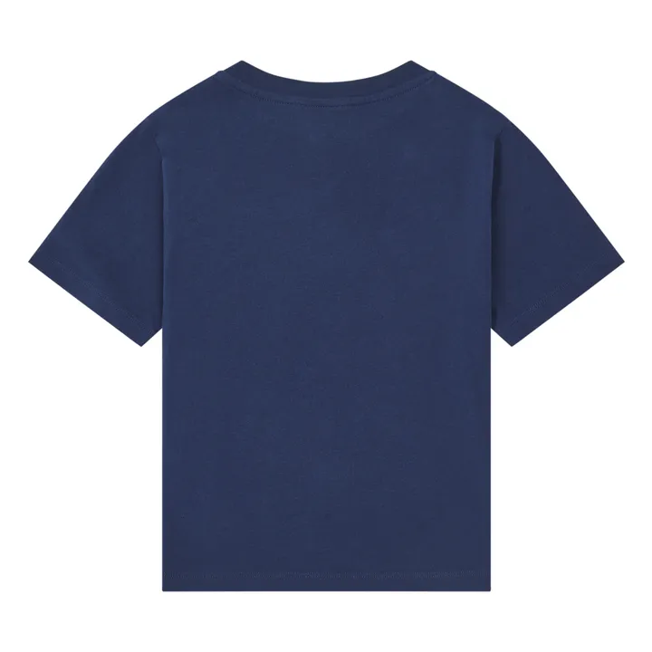 Organic Cotton Salty Youth T-Shirt  | Navy blue- Product image n°3