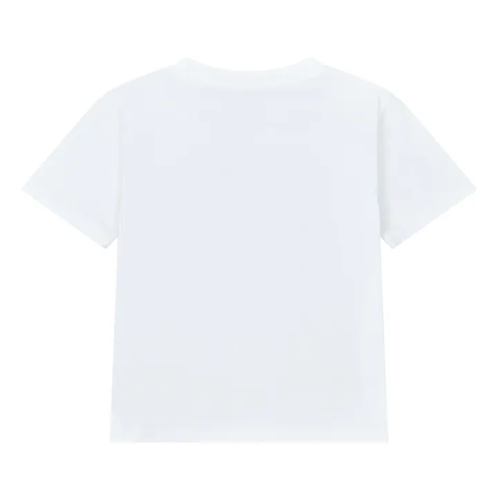 Camiseta de algodón ecológico California Karma | Blanco Roto- Imagen del producto n°3