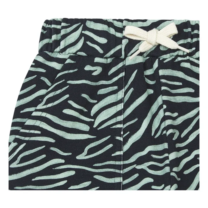 Organic Cotton Zebra Shorts  | Khaki- Product image n°1
