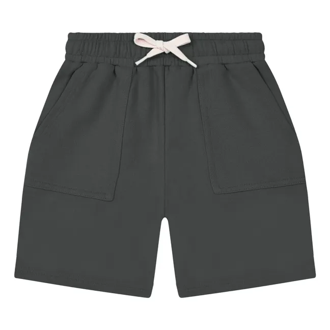 Shorts in Cotone Organico | Nero