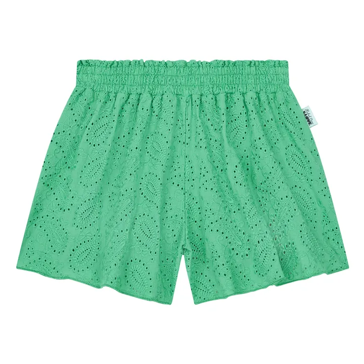 Pantalones cortos fluidos | Verde- Imagen del producto n°0
