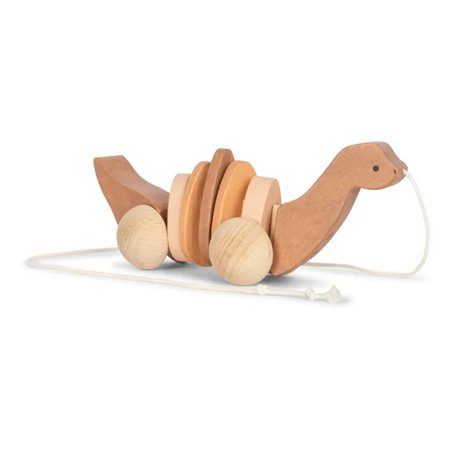 Ziehspielzeug aus FSC-Holz Dino