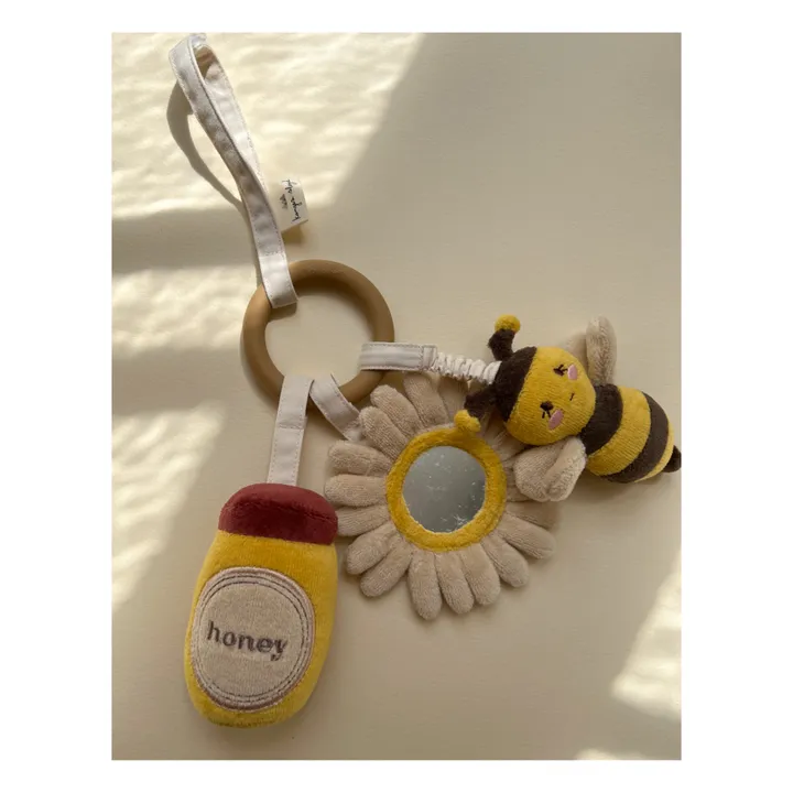 Activity-Ring aus Bio-Baumwolle Honig | Gelb- Produktbild Nr. 1