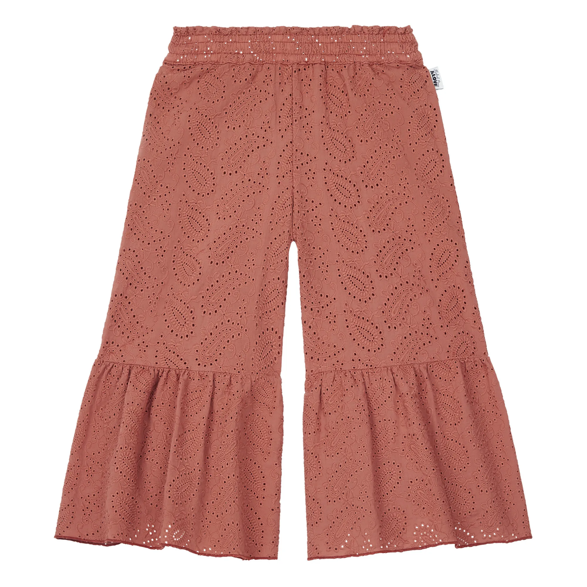 Hundred Pieces Tangerine Flowy Trousers