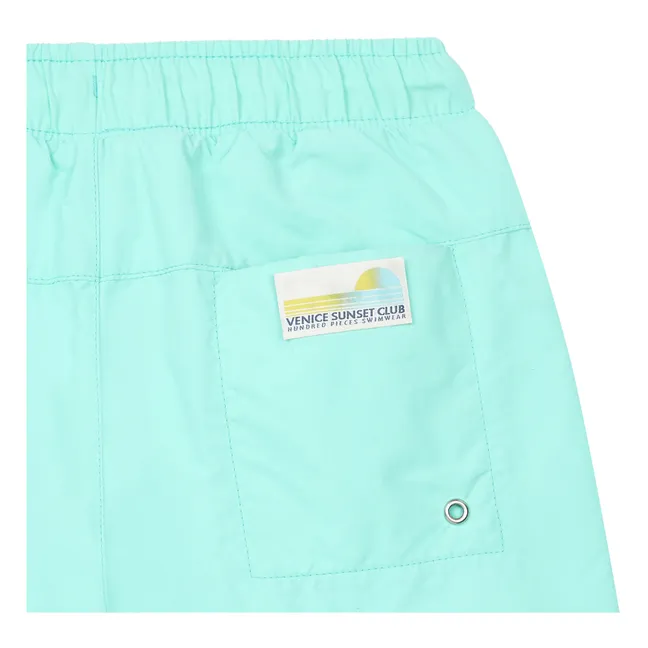 Short De Bain Mi-Long | Vert d'eau